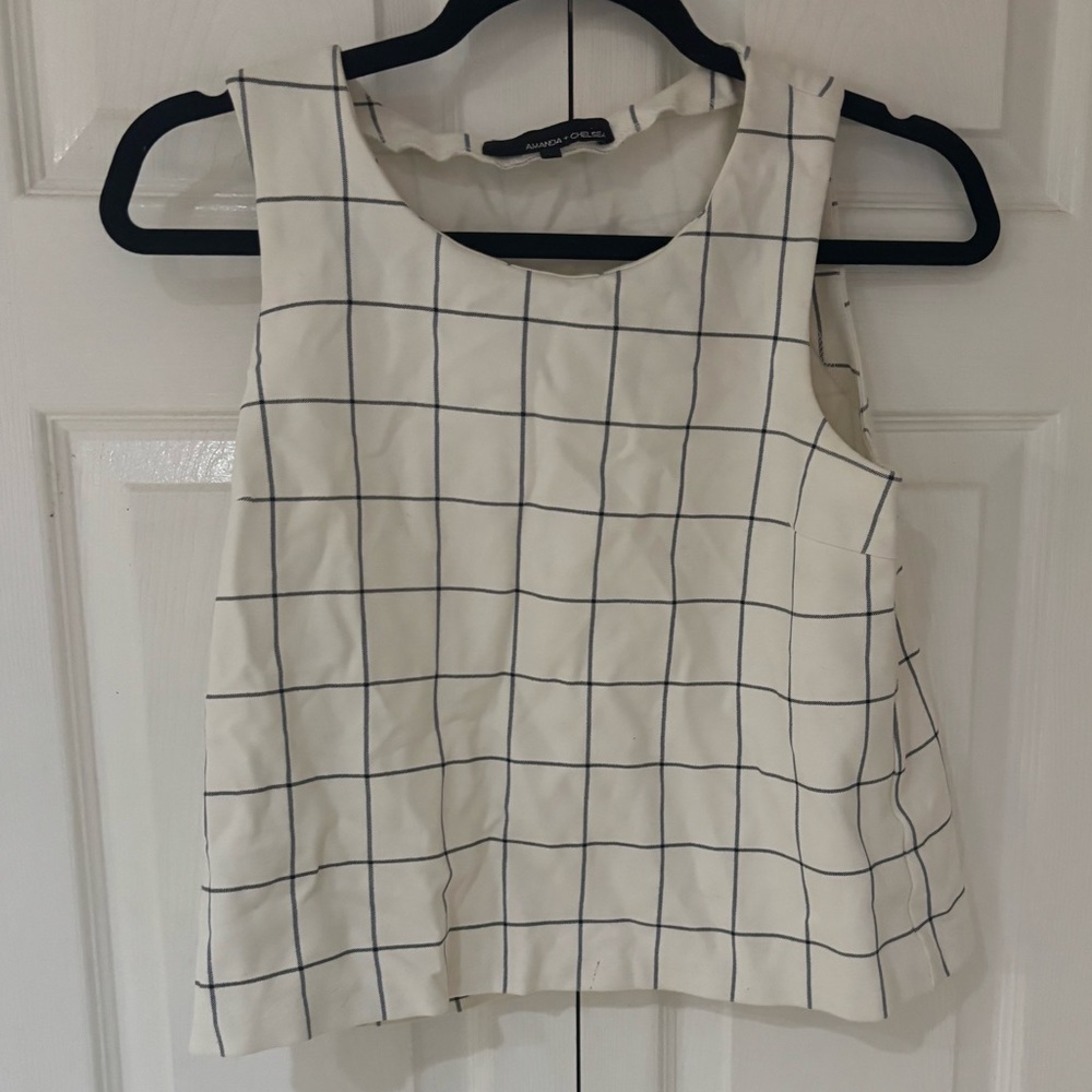 Amanda and Chelsea patterned tank top